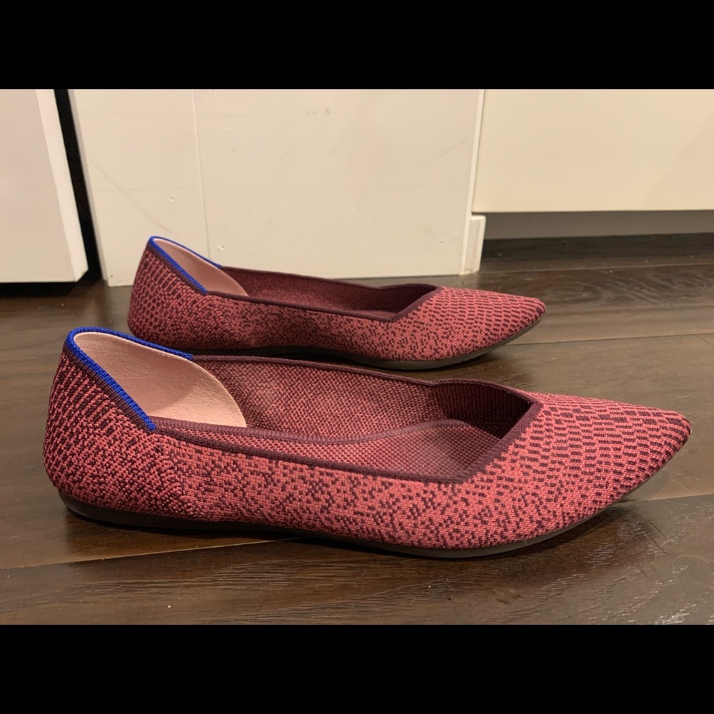 Rothys Fig Python Point (8.5)